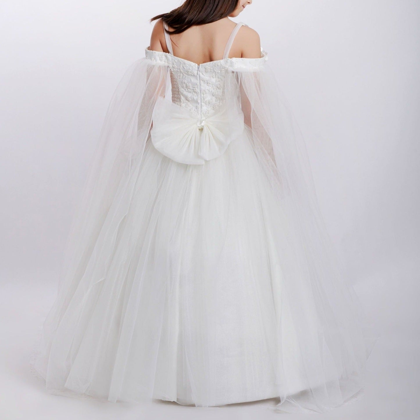 Robe de cérémonie fille "Jardin Gracieux"