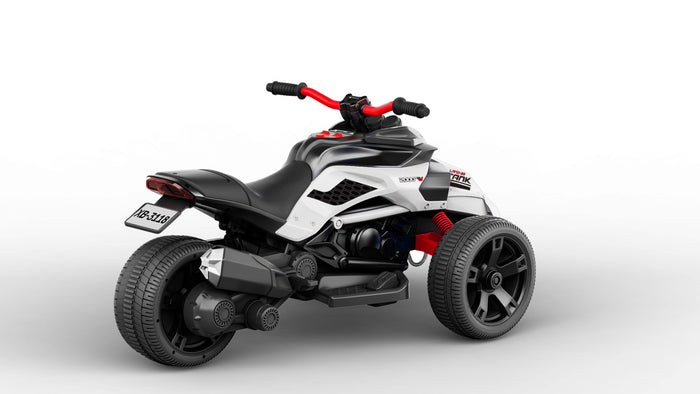 2026 Moto électrique 2 places 24V 3 roues SPIDER pour enfants de 3 à 7 ans avec télécommande