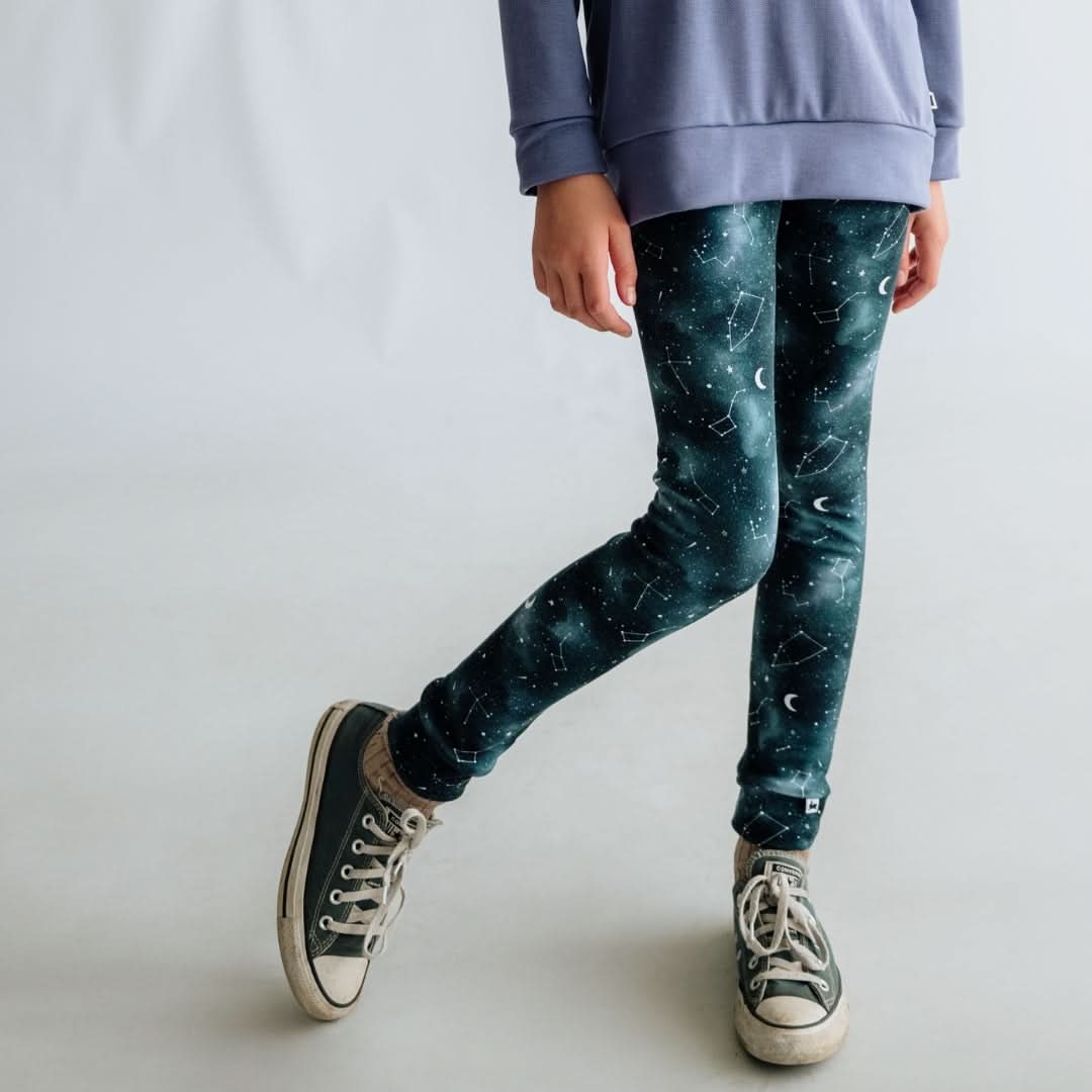 Legging en bambou pour enfant | Ciel nocturne
