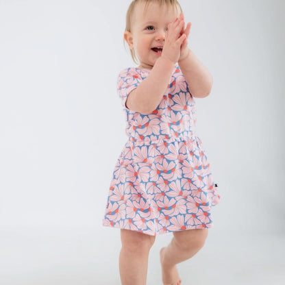 Baby/Kids' Rayon from Bamboo Daphne Dress | Saltwater Floral