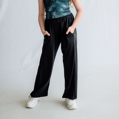 Pantalon large en bambou pour jeunes | Sauge