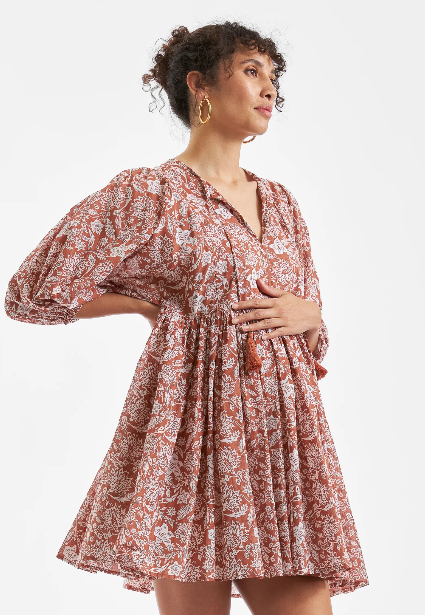 Cali Cotton Nursing Dress