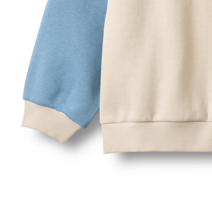 Sweatshirt Écusson Elliot | Blanc cassé | Blé Enfant