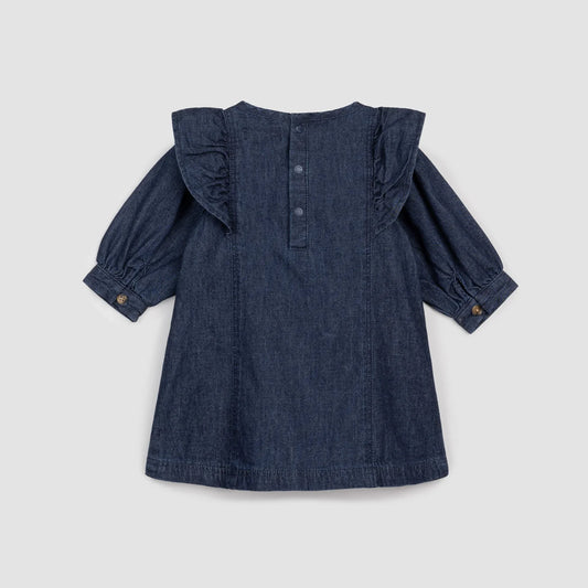 Indigo Chambray Dress | Miles The Label
