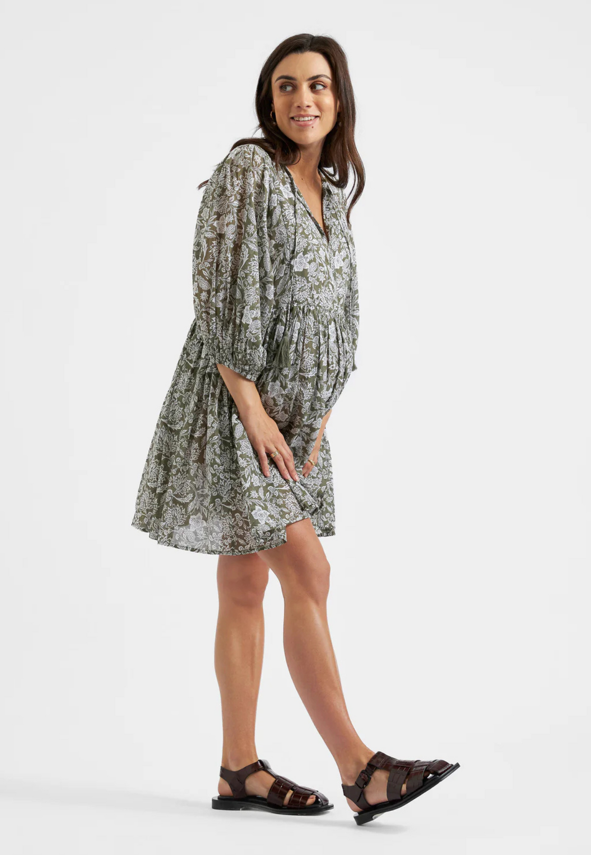 Cali Cotton Nursing Dress