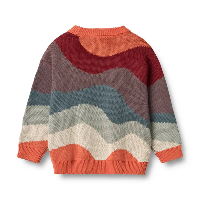 Knud Jacquard Pullover in Multicolour | Wheat Kids