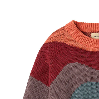 Knud Jacquard Pullover in Multicolour | Wheat Kids