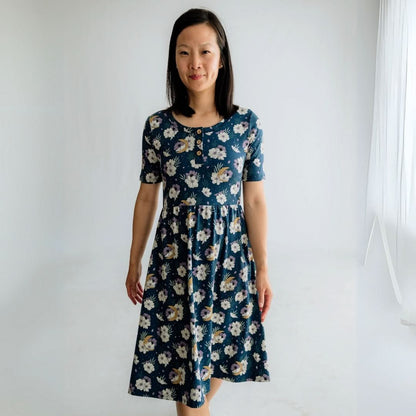 Ladies Bamboo Esme Dress | Celestial Floral