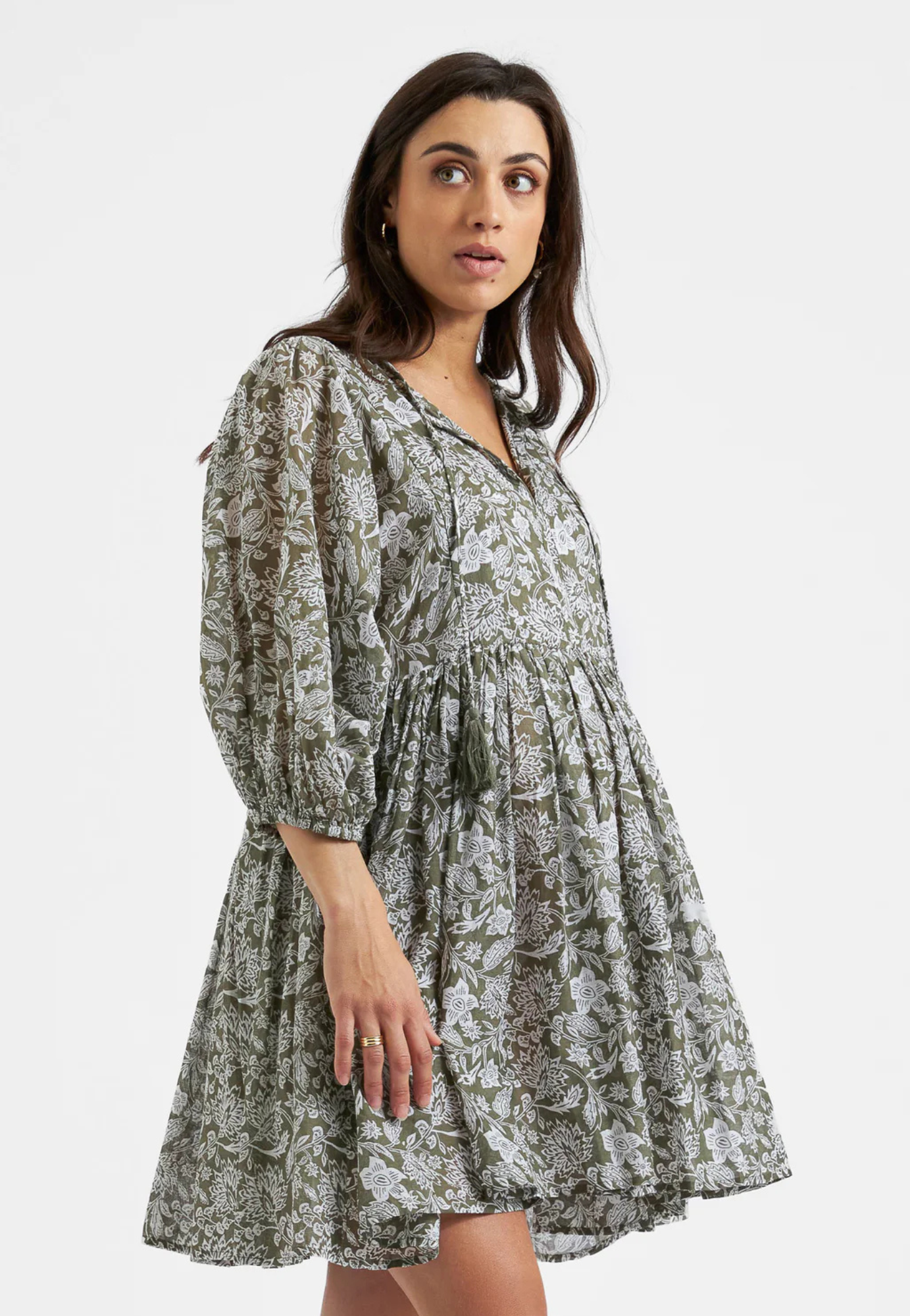 Cali Cotton Nursing Dress