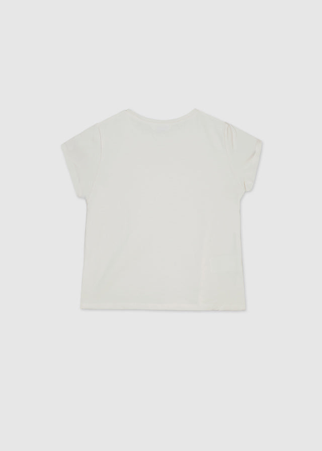 Mayoral Bow Embellishment Shirt 854