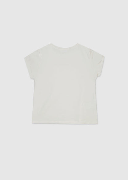 Mayoral Bow Embellishment Shirt 854