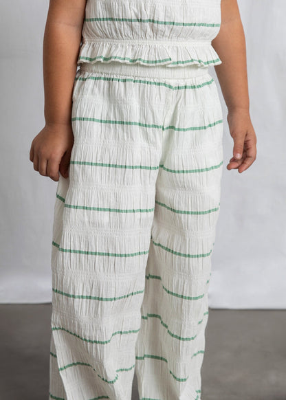 Mayoral Stripe Top & Pant Set 3593