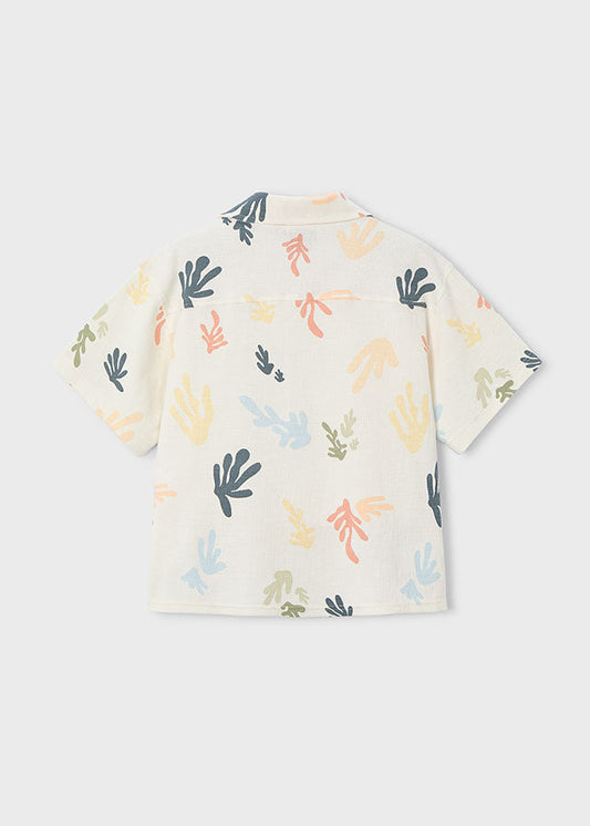 Mayoral Boston Kids Button Down Top 6178