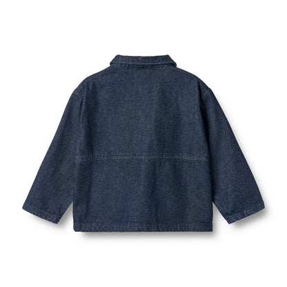 Surchemise Sola | Bleu Foncé | Wheat Kids