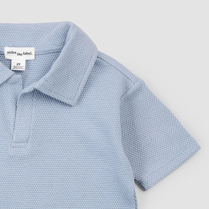 Polo | Bleu Poudré | Miles the Label