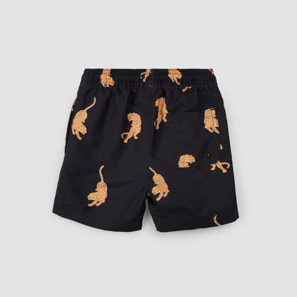 Swim Trunk | Panthers on Black | Miles the Label