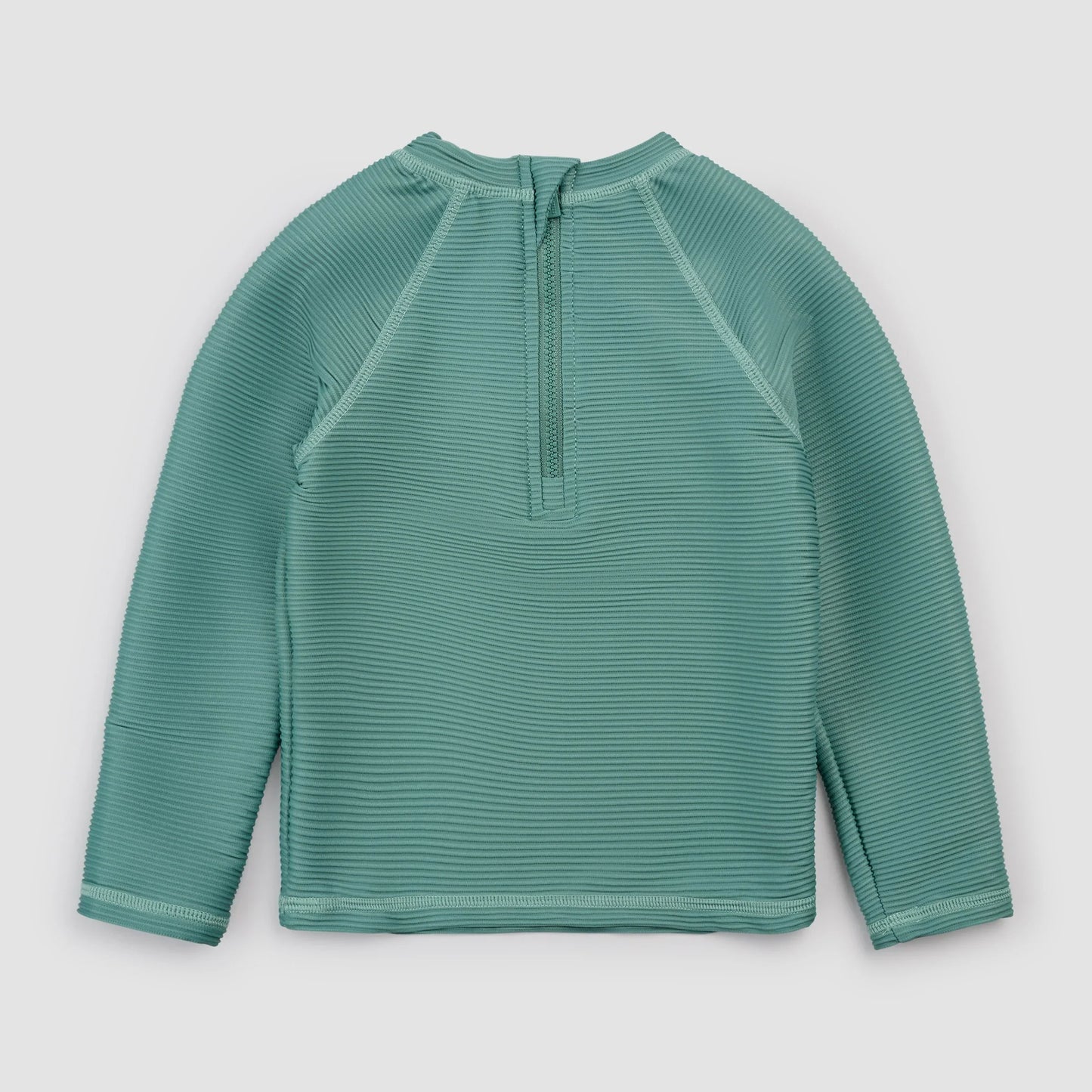 L/S Ribbed Rashguard | Teal | Miles the Label
