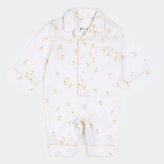 Poplin Sleeper | Chicks | Petit Lem