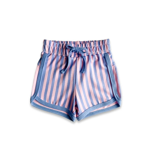 Short en molleton de bambou pour enfants | Rayures Parlour