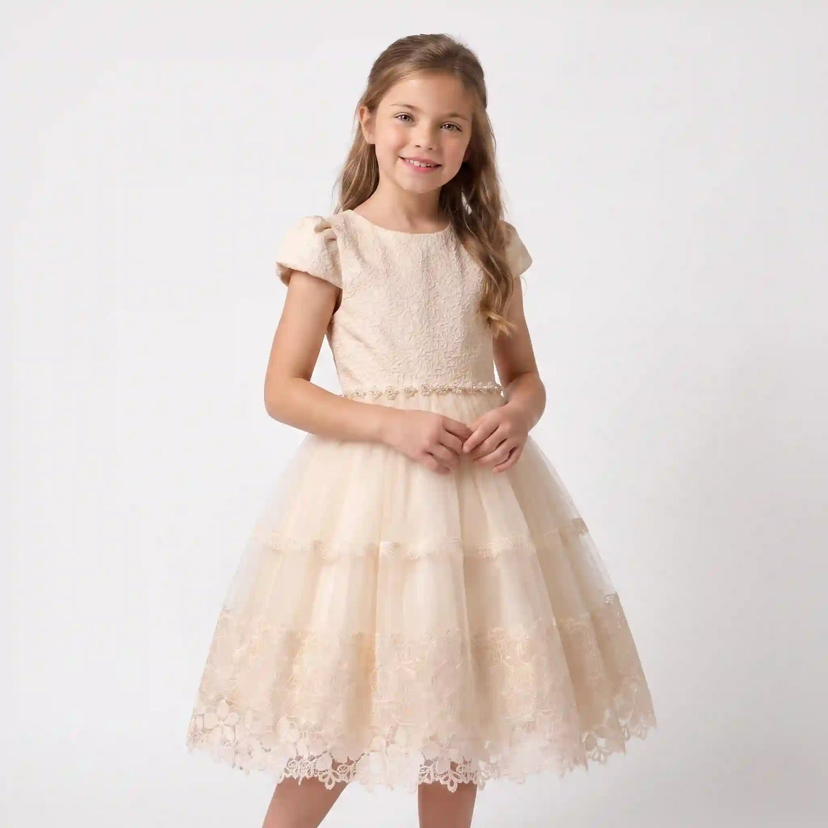 Lacy's Cap Sleeve Dress