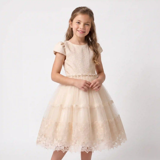 Lacy's Cap Sleeve Dress