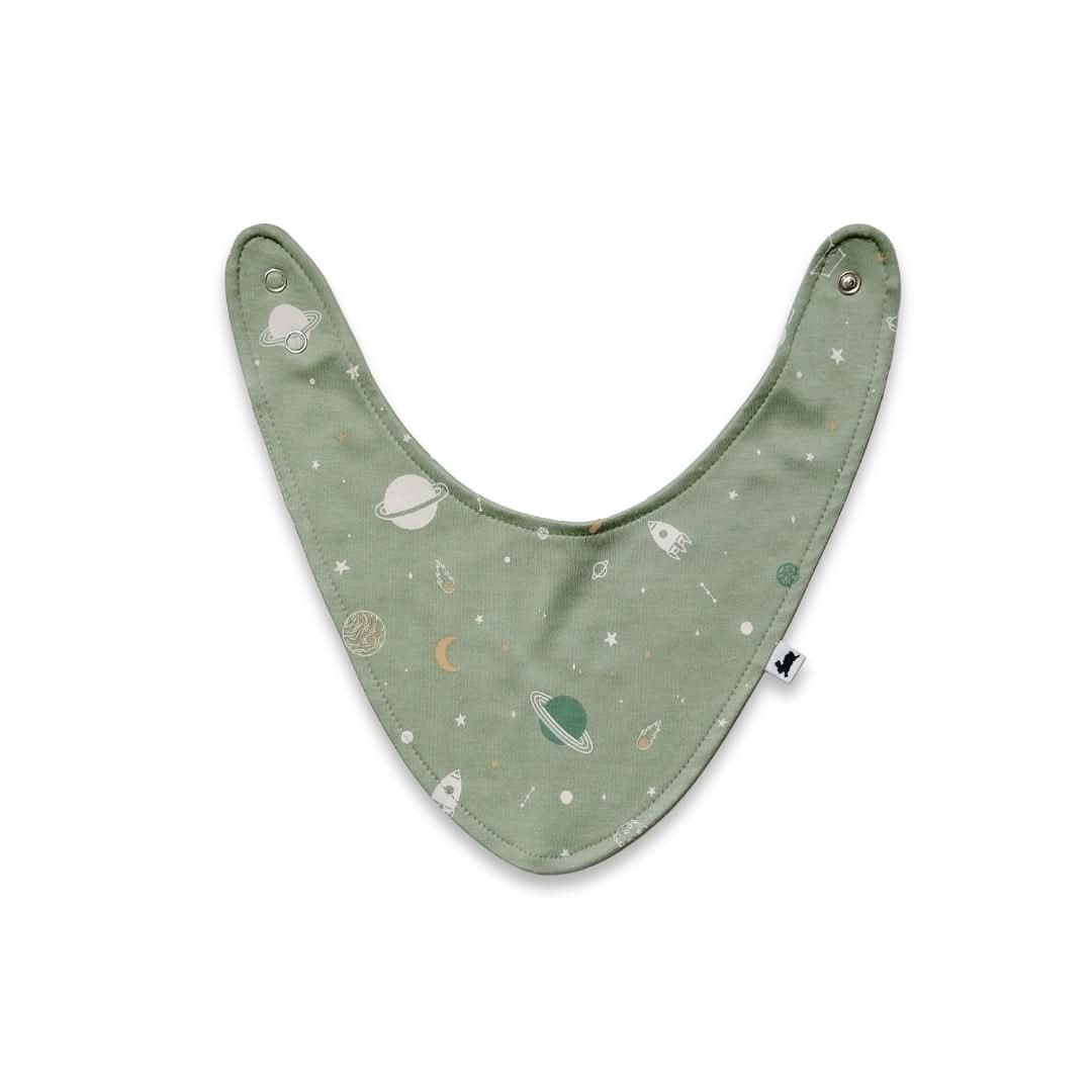 Bavoir Bébé en Bambou | Fleurs Célestes