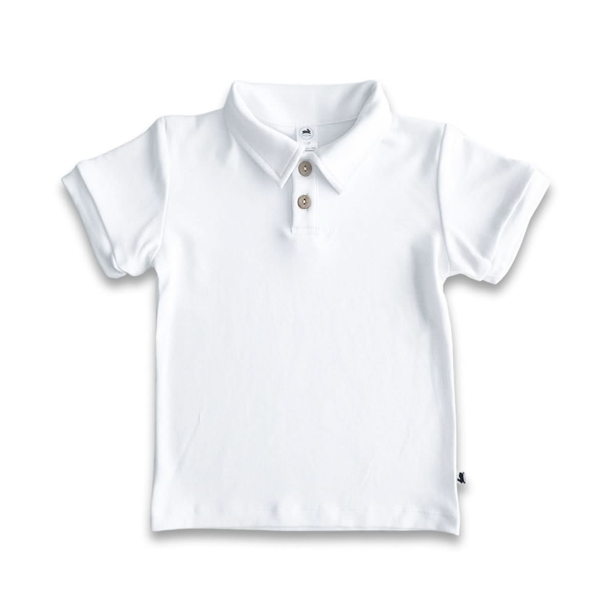 Kids' Bamboo Polo Shirt | Powder Blue