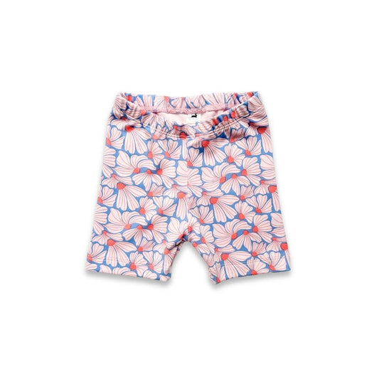 Kids' Bamboo Bike Shorts | Saltwater Floral
