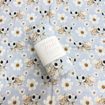 Bamboo & Cotton Muslin - Titi the Turtle
