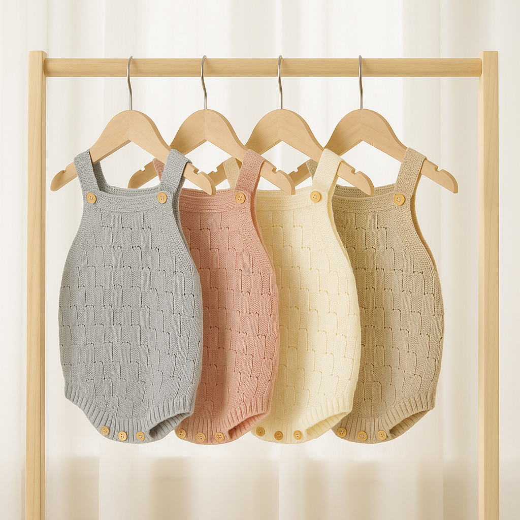 Blake Knit Bubble Romper