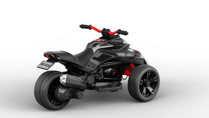 2026 Moto électrique 2 places 24V 3 roues SPIDER pour enfants de 3 à 7 ans avec télécommande