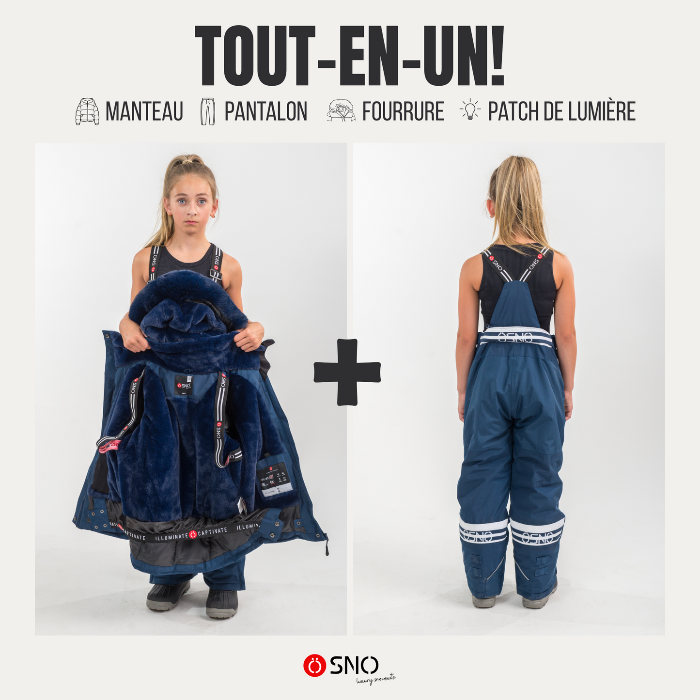 Karina Luxury Snowsuit - OSNO Ski Jacket and Pants