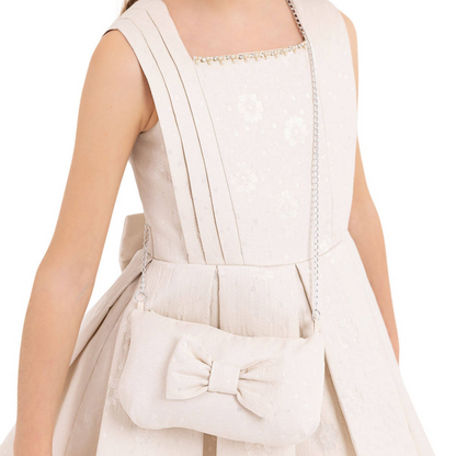 Robe de cérémonie rose Stardust pour fille