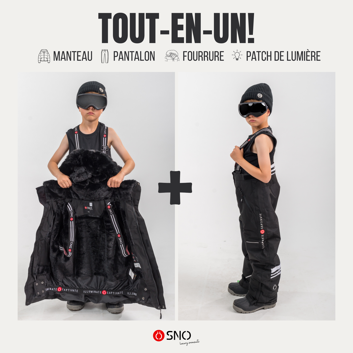 Rafa Luxury Snowsuit - OSNO Ski Jacket and Pants