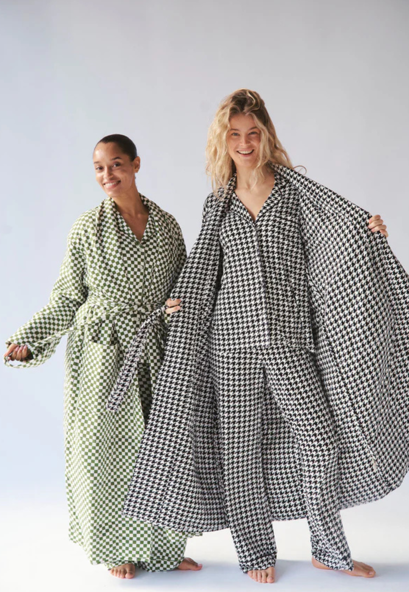 Bambi and Birdie Quilted Bamboo Robe