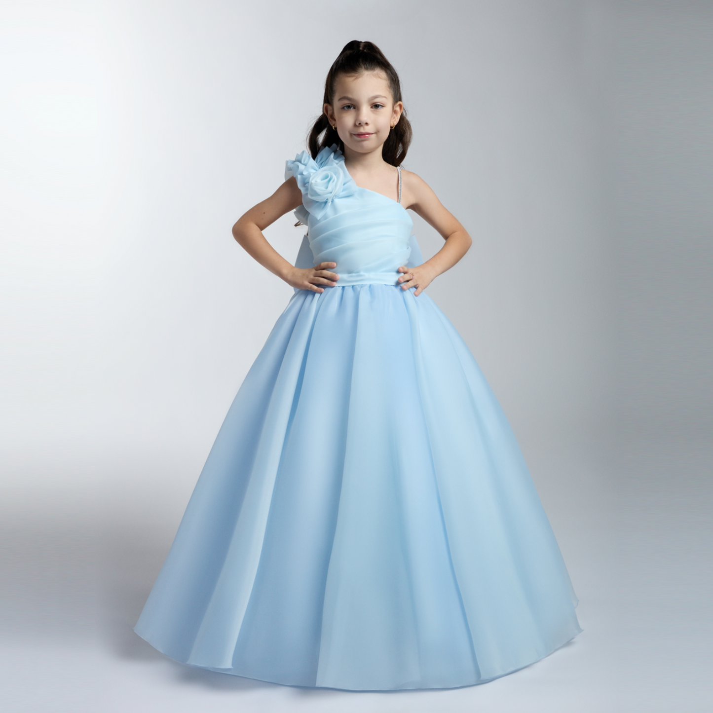 OK Majestic Bloom Girls Formal Dress