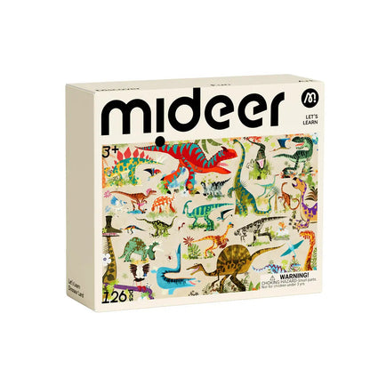 Apprenons le puzzle : Dino Land 126 pièces