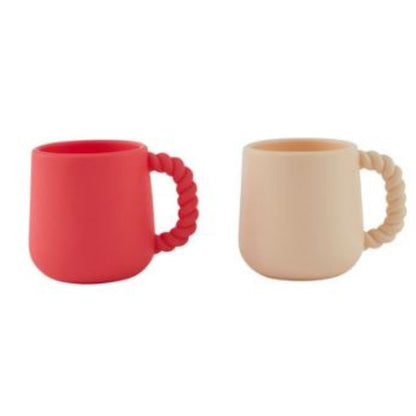 Mellow Cup - Pack of 2 - Cherry red / Vanilla