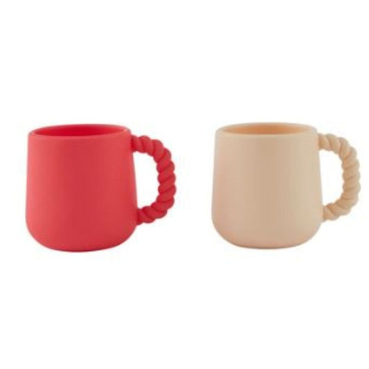 Mellow Cup - Pack of 2 - Cherry red / Vanilla