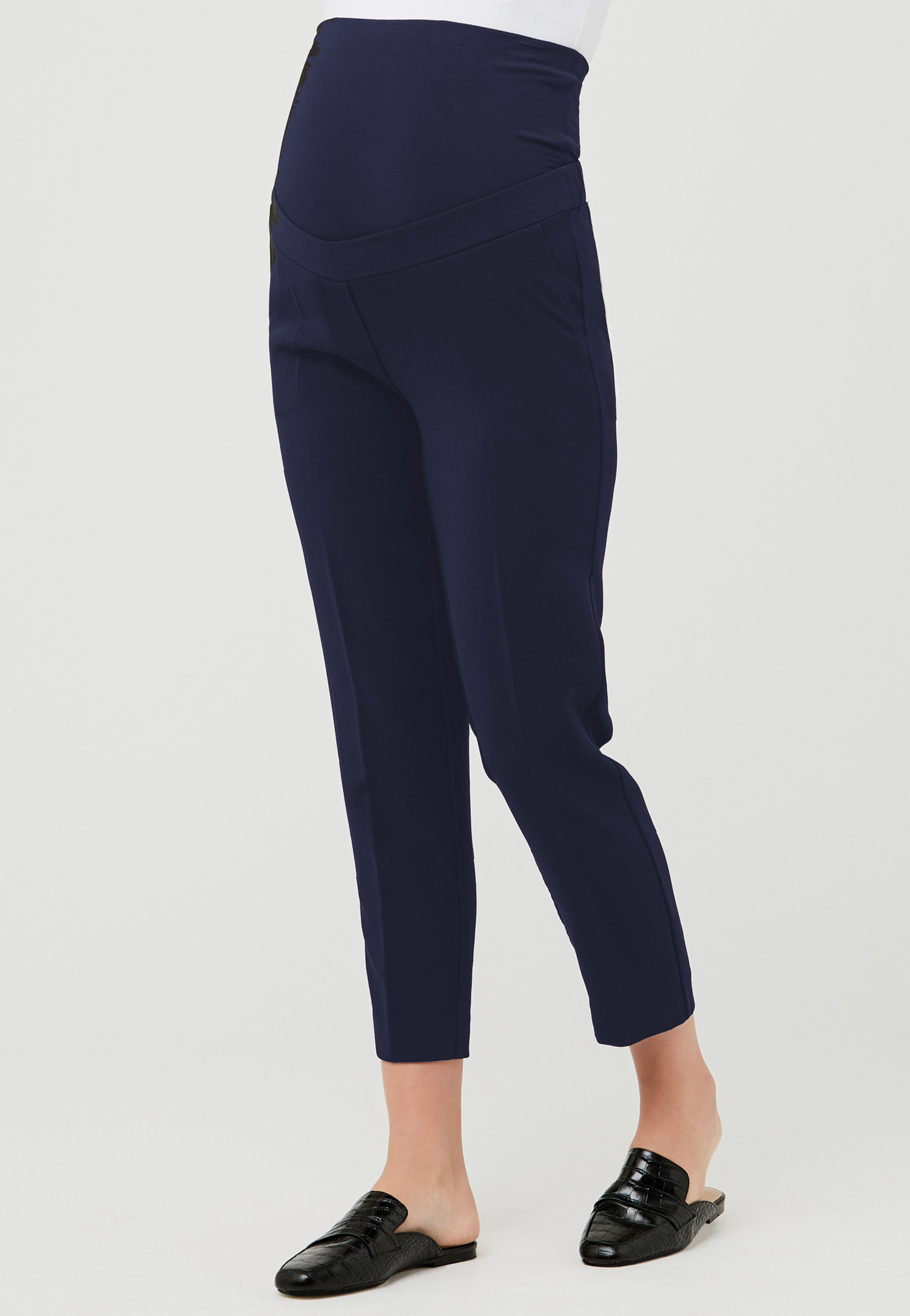 Pantalon court de maternité classique Alexa