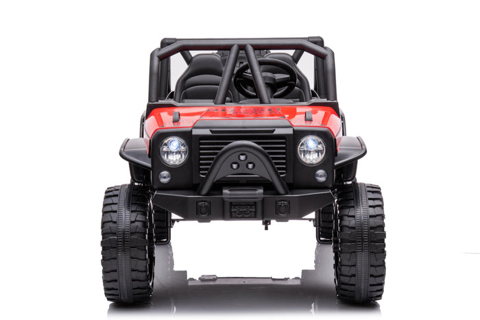 Voiture électrique pour enfants 2 places style Jeep RAIDER 24V avec télécommande et roues arrière motrices 2026