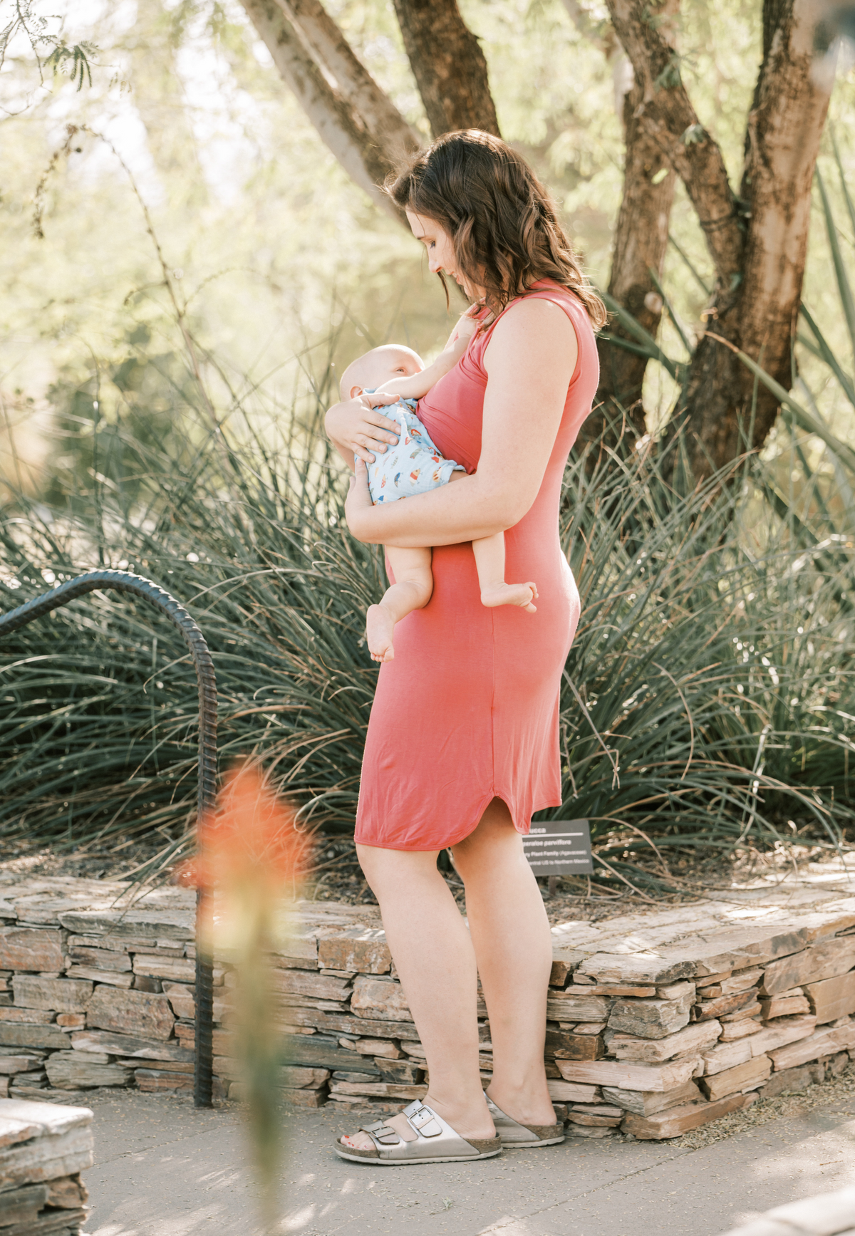 Randi Pocket Maternity and Nursing Dress