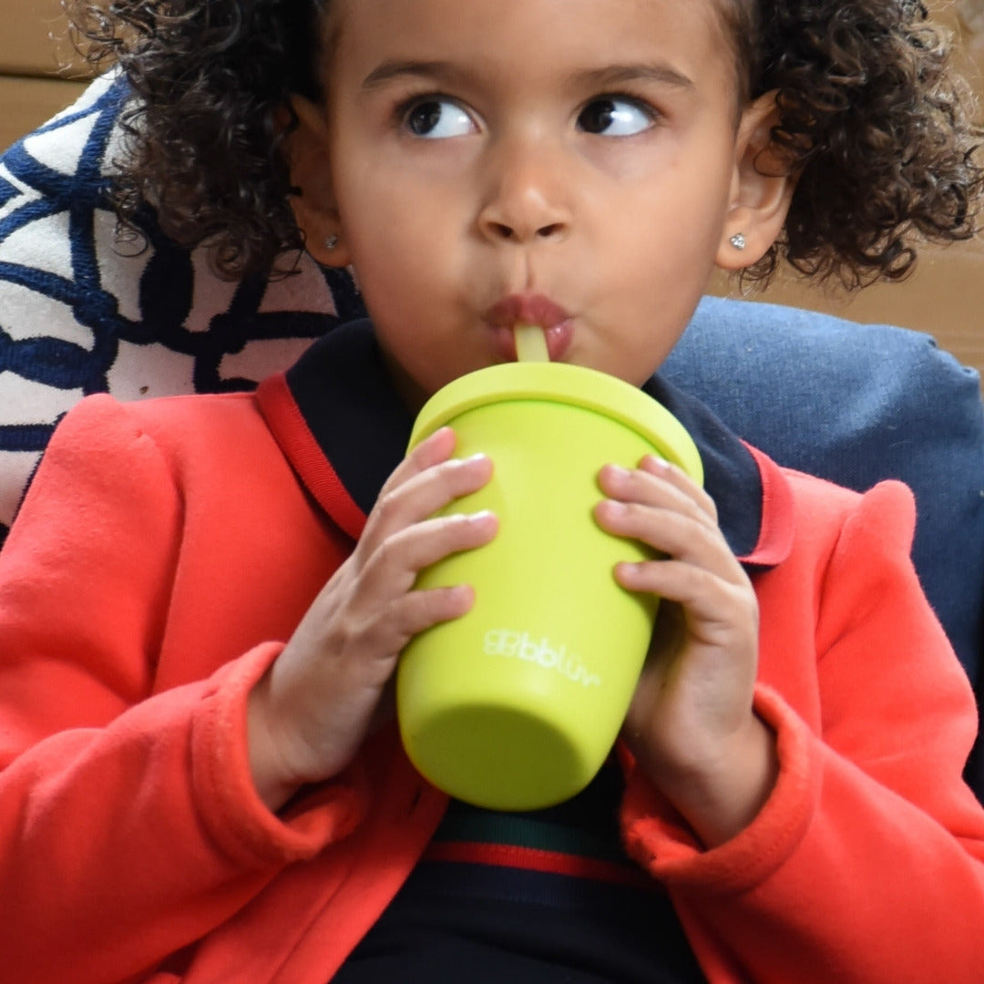 Küp & Yümi Sët : Transition Sippy Cup & Silicone Plate