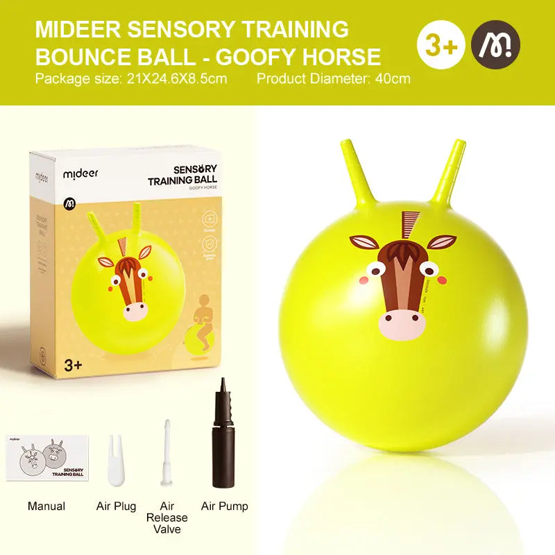 Sensory Training Bounce Ball: Goofy Horse