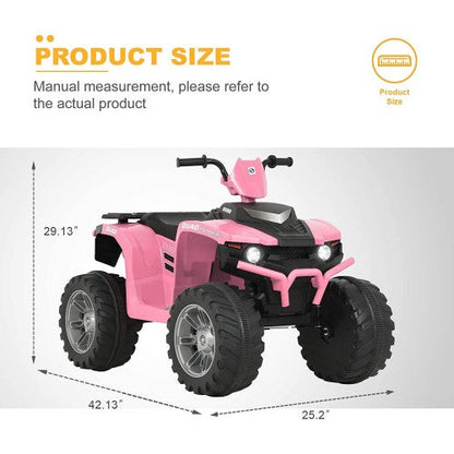 Voiture électrique 12V pour enfants (3 à 7 ans)