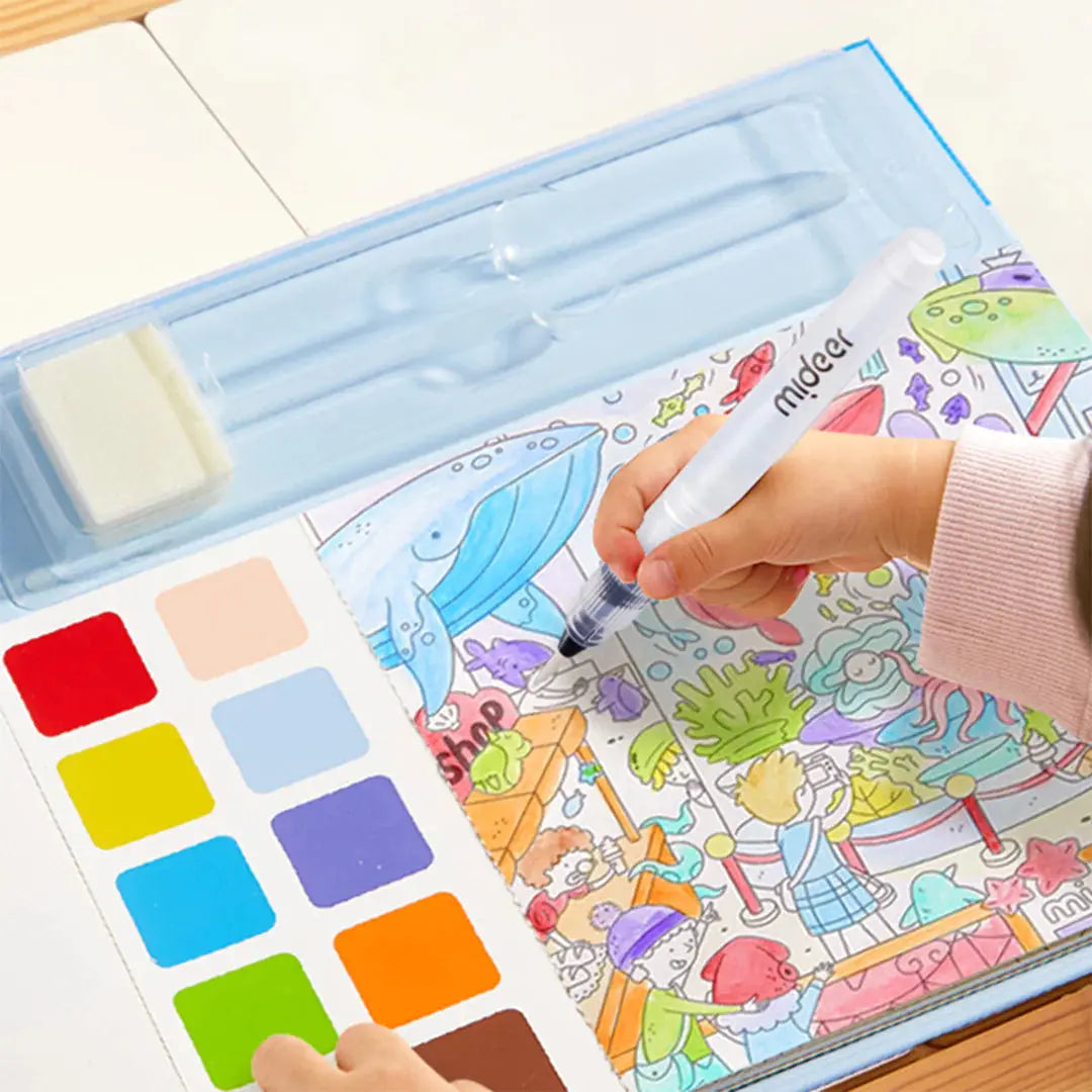 Peinture à l'aquarelle : Expédition au pays des merveilles