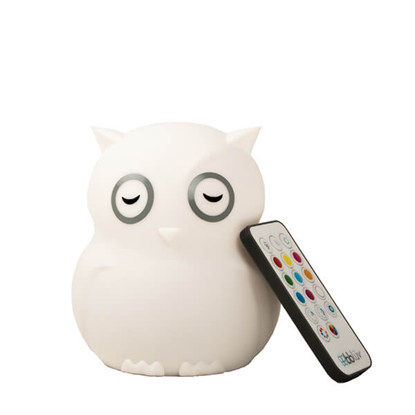 Hibü: Portable Silicone Night Light || Hibü: La veilleuse portable pour bébé
