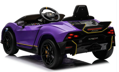 Voiture électrique Lamborghini Auténtica 2026 pour enfants avec télécommande