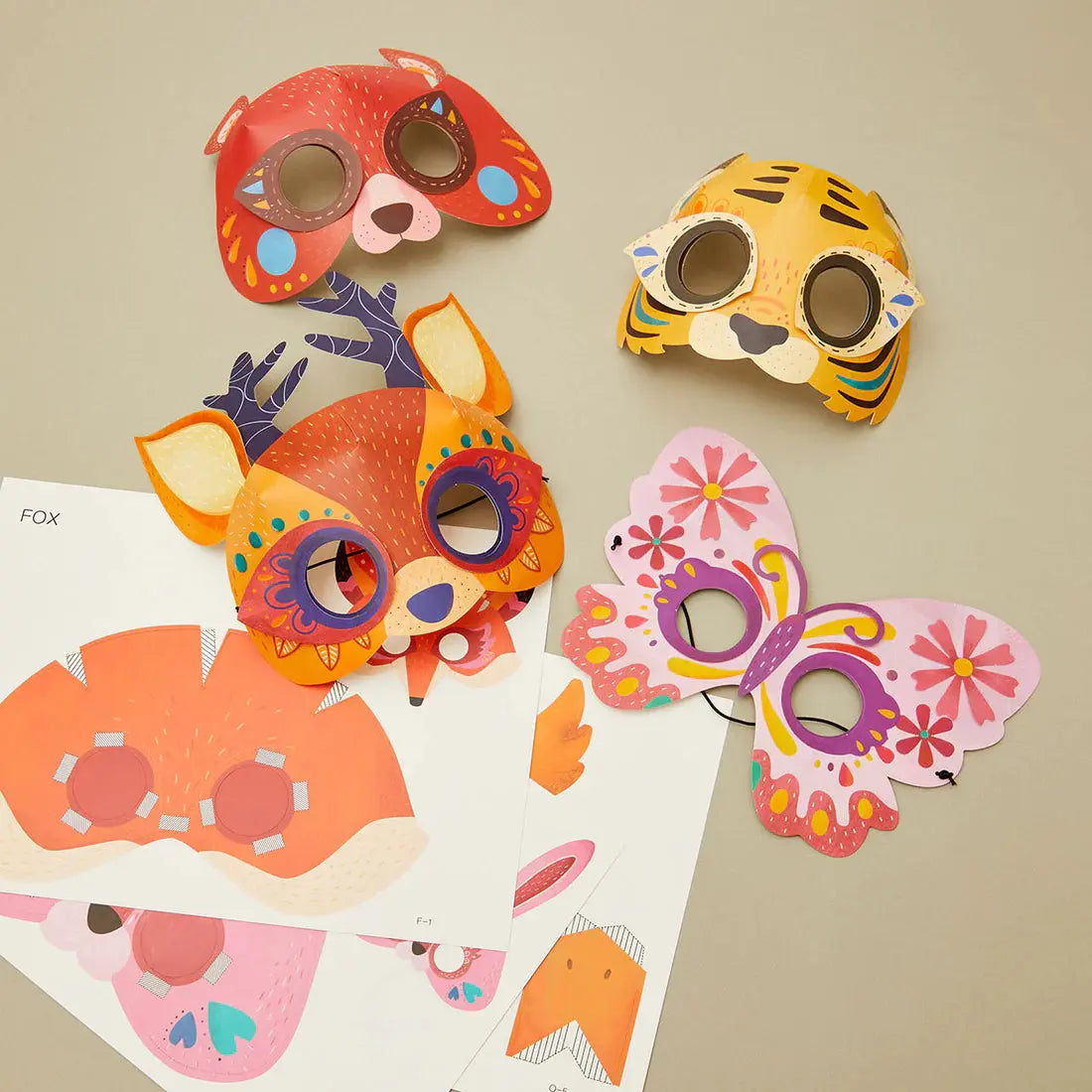 Paper Mask: Party In The Forest