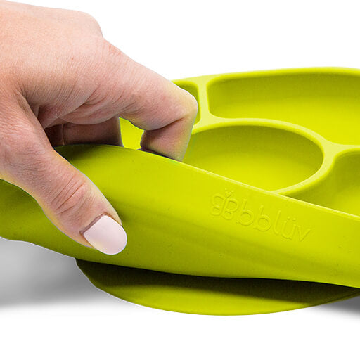 Yümi: Silicone Plate & Spoon Set || Yümi: Ensemble assiette et cuillère en silicone